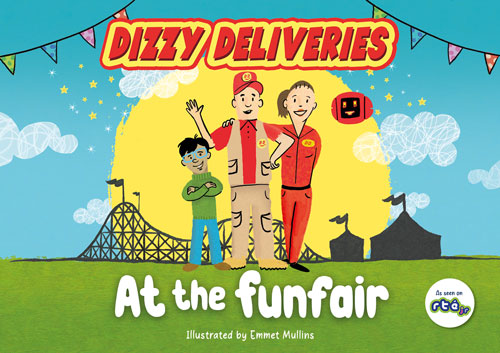 NEW! Dizzy Deliveries Book with Lámh sign videos