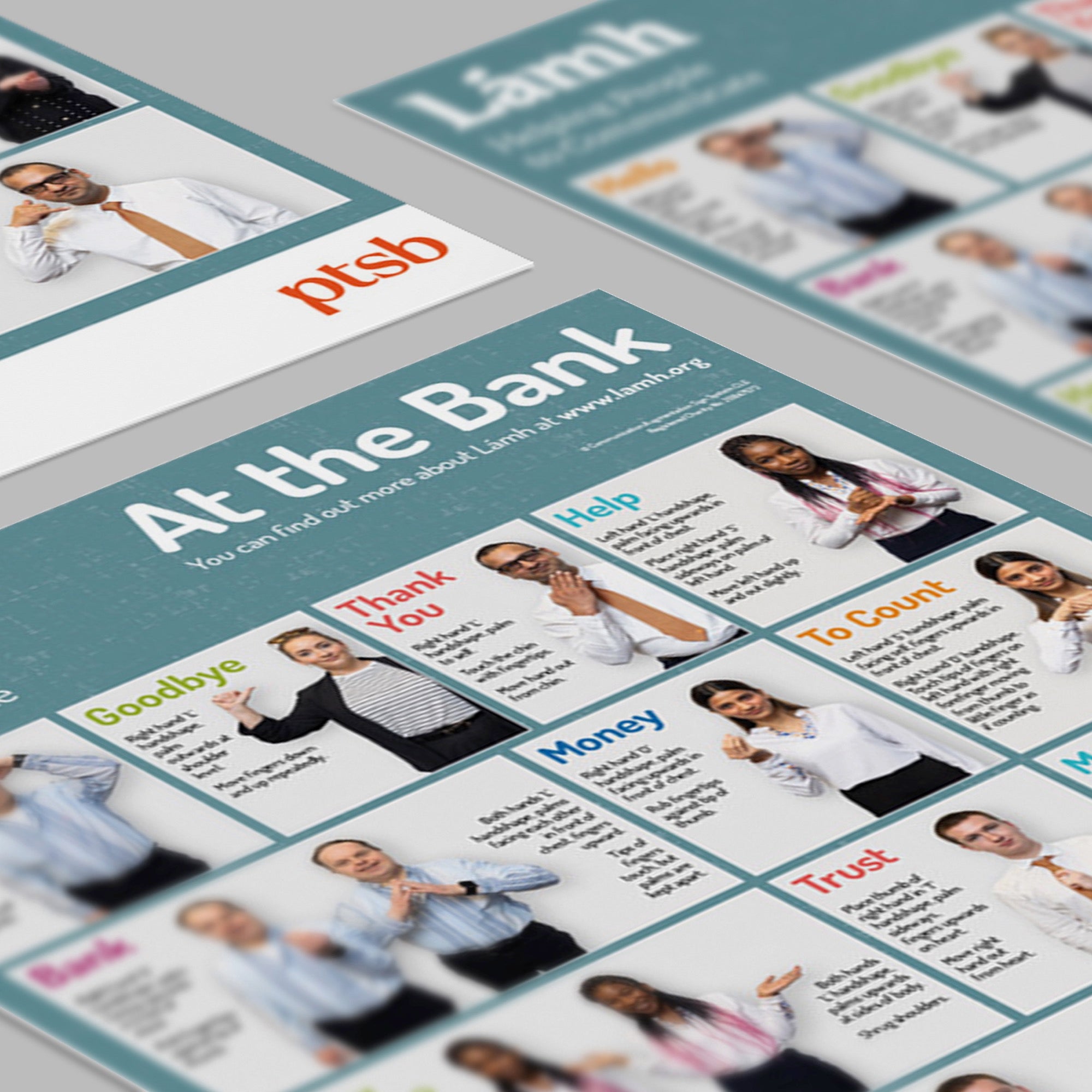 Lámh At the Bank Poster